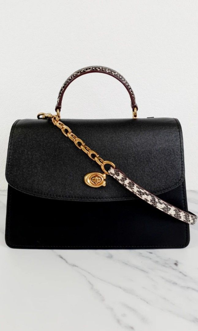 Coach parker cheap top handle 32