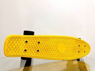 Authentic Penny Board Skateboard (yellow)