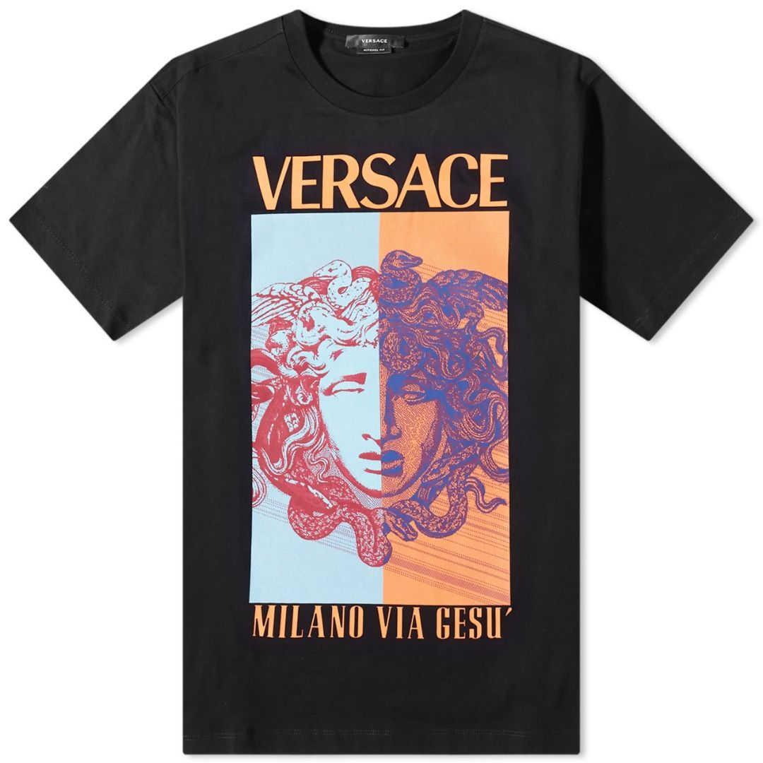 Versace t shirt medusa logo 2025