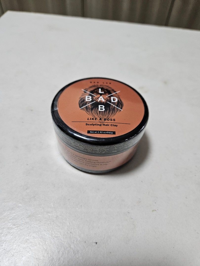 Bad Lab Like a Boss sculpting hair clay, Beauty & Personal Care, Men's