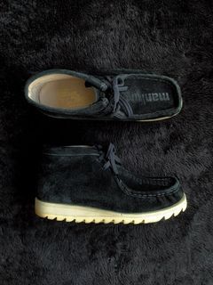 BAPE Japan - Vintage Black Suede Manhunt Boots