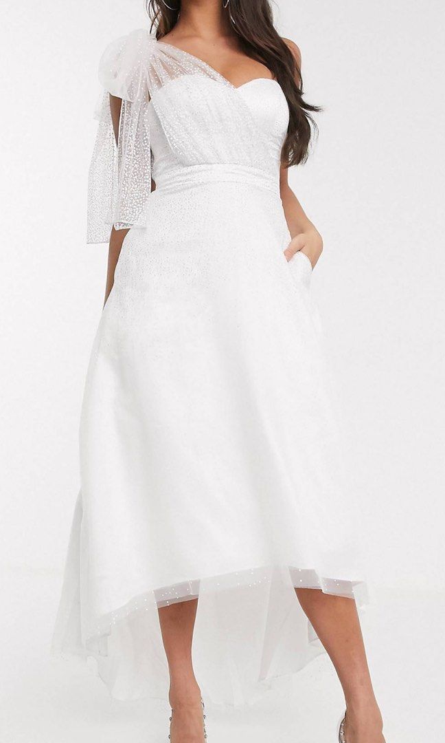 boho fringe lace dress Glora Wedding Dress