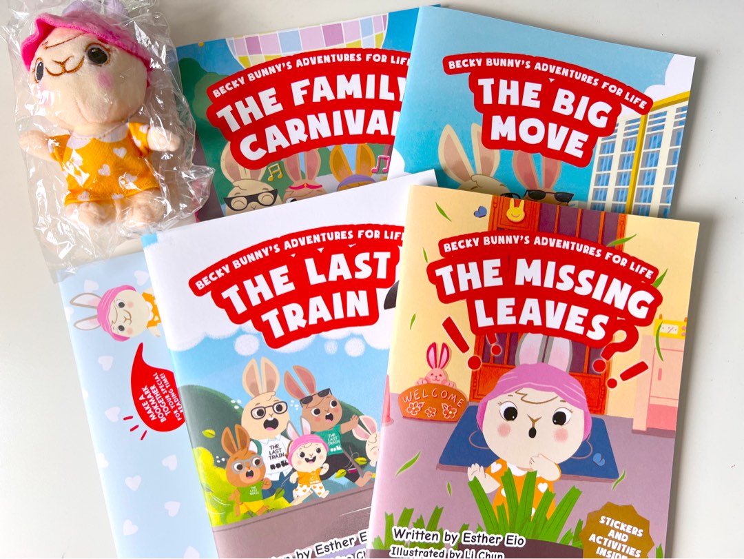 Becky Bunny Story Books, Hobbies & Toys, Books & Magazines, Children's