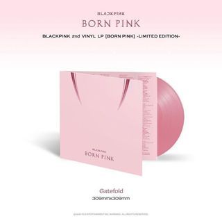 blackpink born pink vinyl LP粉膠淨專