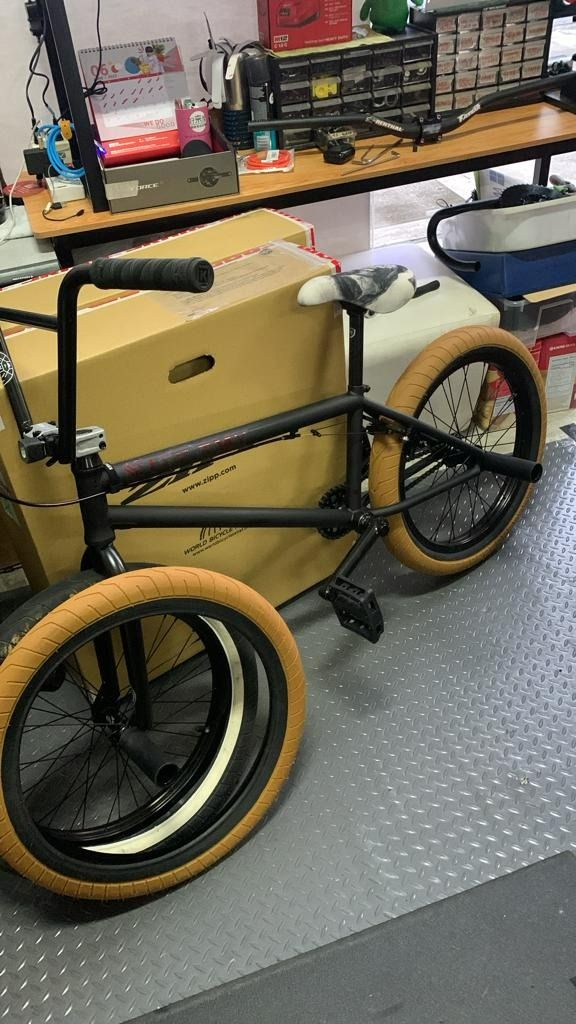 BMX Kink Switch 2022 frame Kink T900 2 pcs bar Kink fork