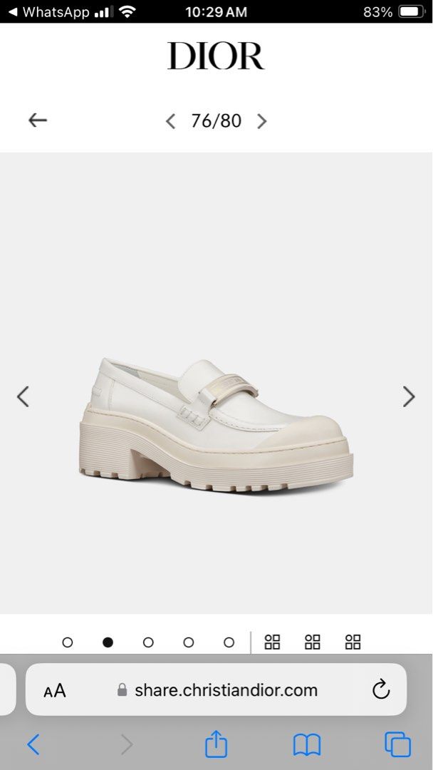 BN Dior Code Loafer