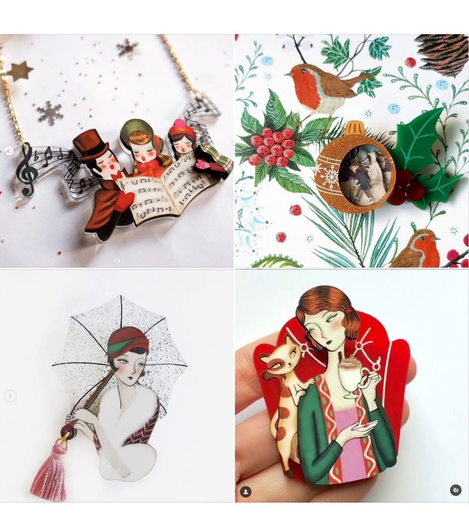Laliblue brooches outlet