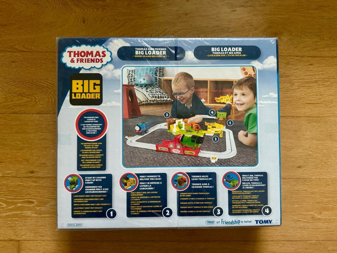 Thomas & friends big loader sale sodor island delivery set