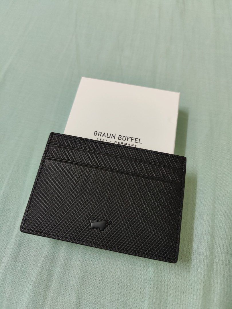 Braun buffel outlet card holder