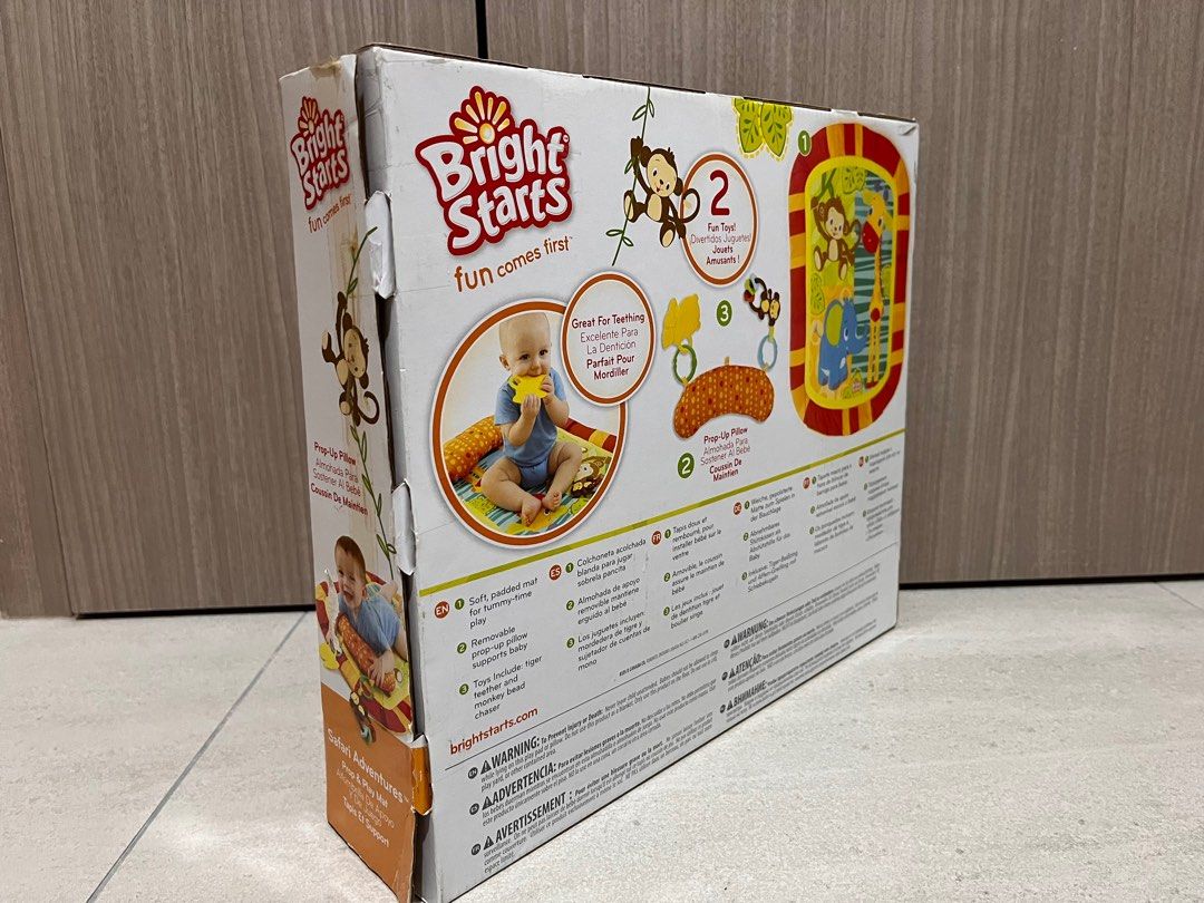 Bright starts safari adventures prop sales and play mat
