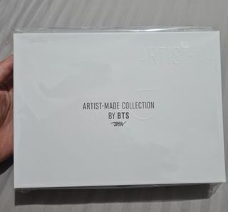 BTS Jimin Red Carving Earrings Sealed Official AMC Artist-Made