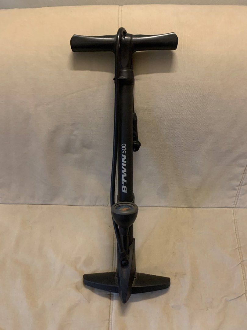 Btwin 500 Floor Pump Sports Equipment Bicycles Parts Bicycles