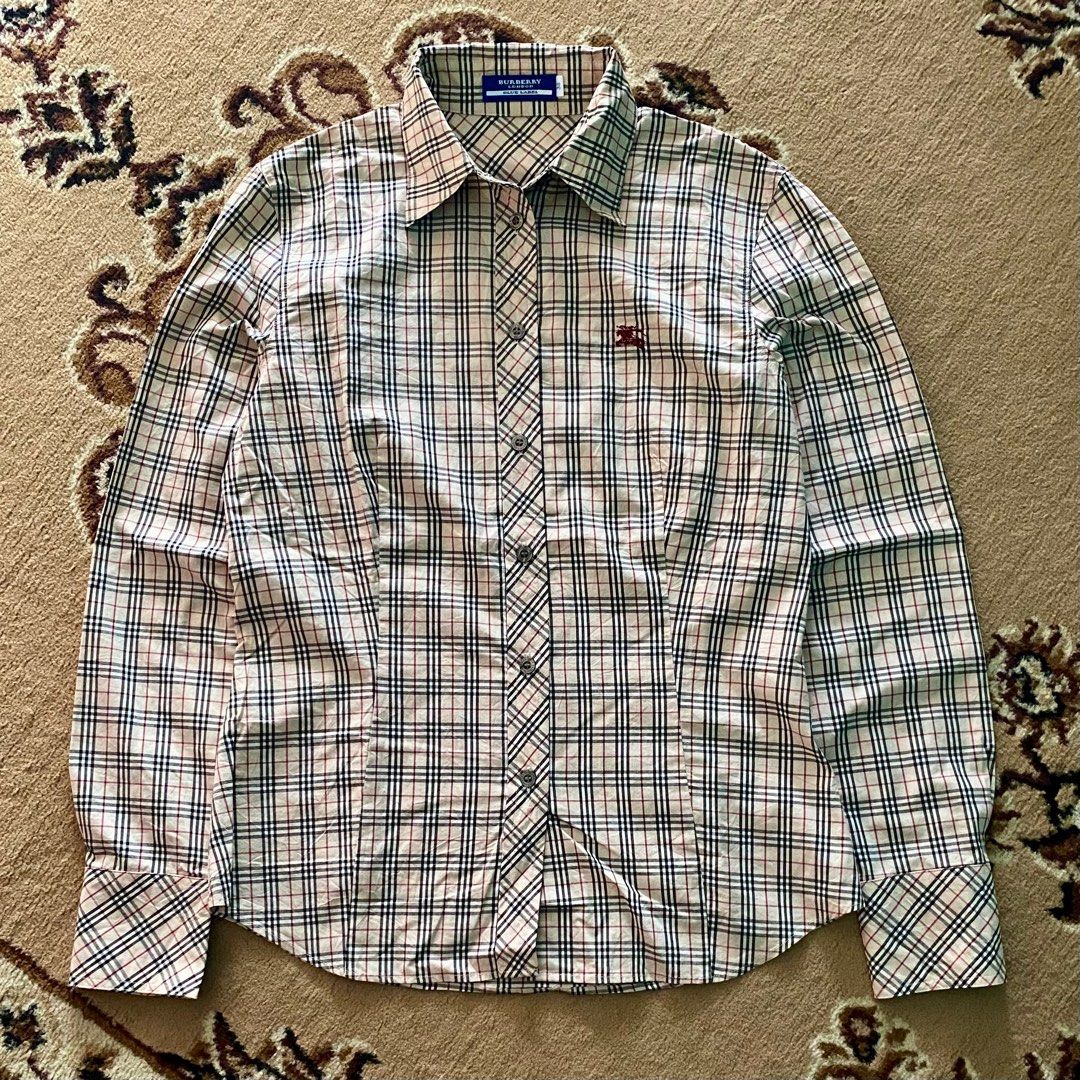 Burberry blue label discount shirt