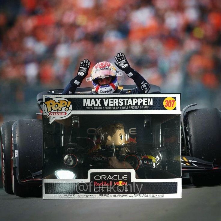Formula 1 - Max Verstappen - POP! Rides action figure 307