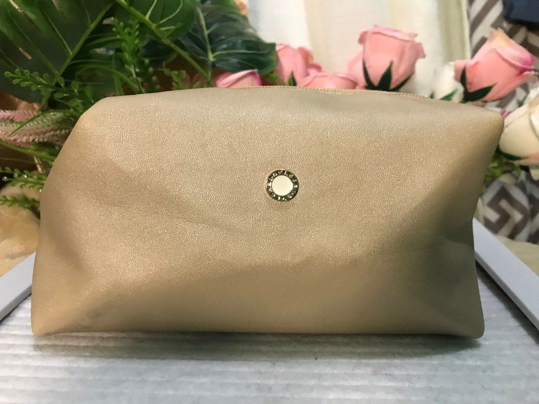 BVLGARI X EMIRATES gold pouch Luxury Bags Wallets on Carousell