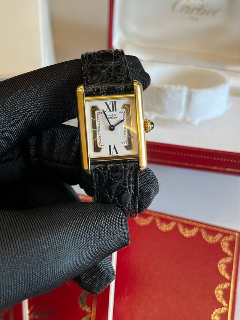 Cartier Tank 925 SM Fully Original Condition Luxury Watches on