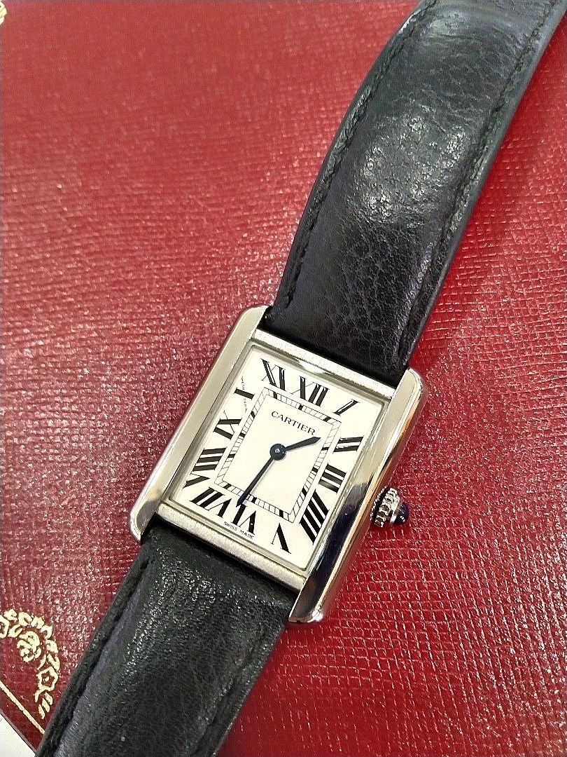 Cartier tank hotsell solo small steel