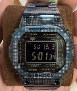 CASIO G-SHOCK GMW- B5000TCF-2 方塊錶 經典造型 G Shock  反顯 型格