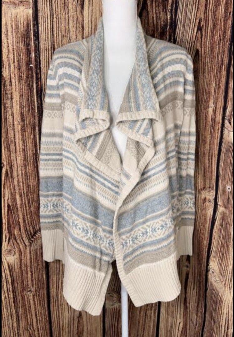Chaps on sale cardigan sweaters