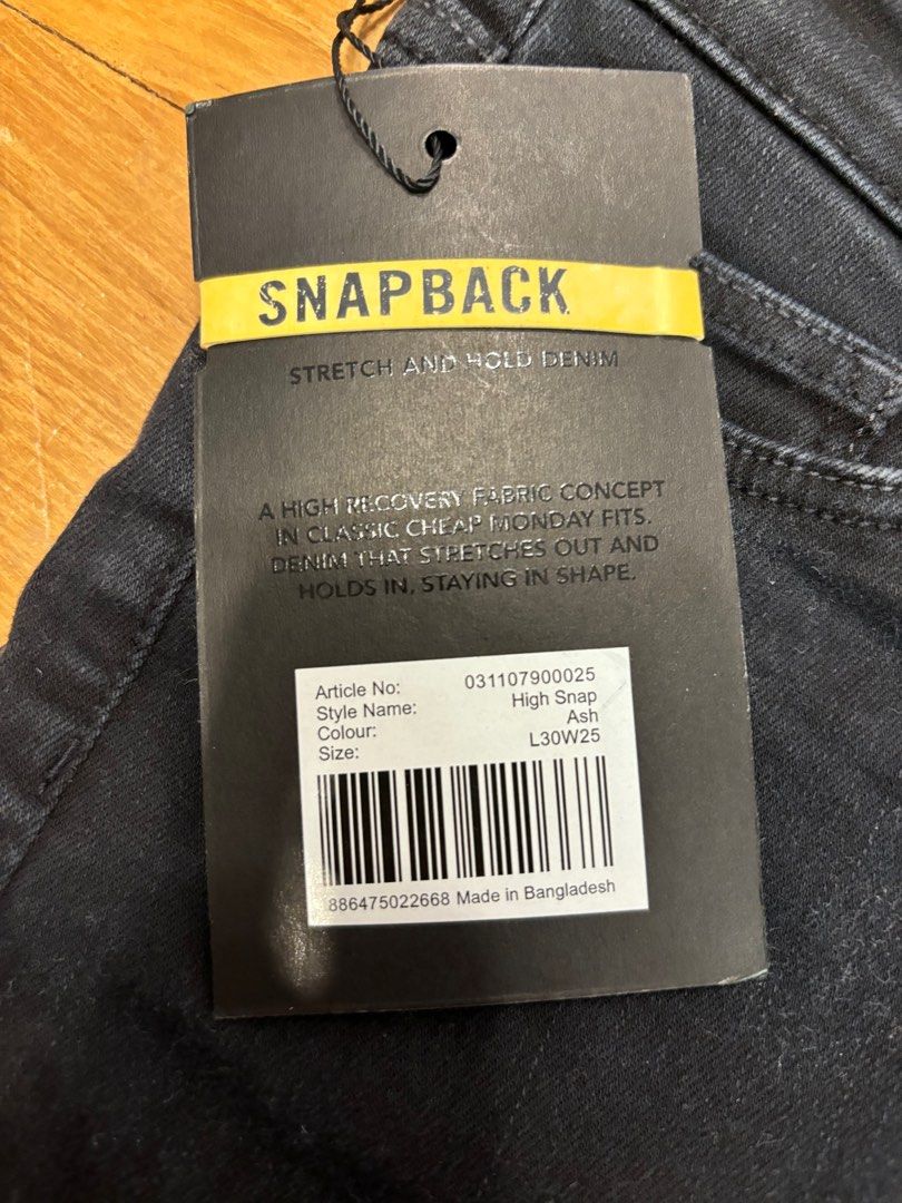Cheap monday snapback jeans top