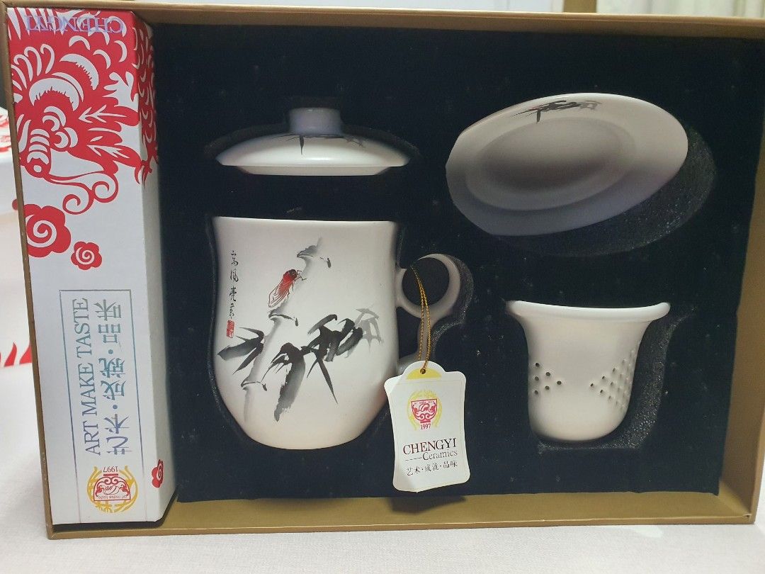ChengYi Ceramic Tea Set, Furniture & Home Living, Kitchenware