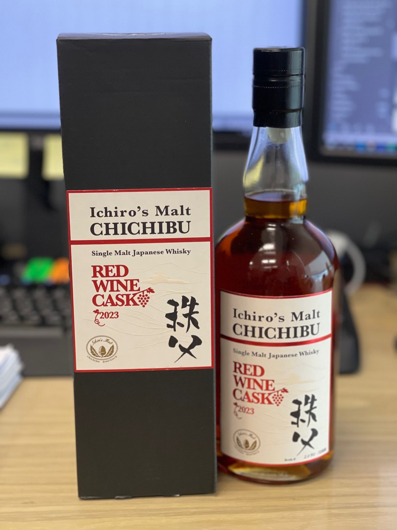 Chichi by 秩父Red Wine Cask 2023 日本威士忌非山崎白州, 嘢食& 嘢飲 