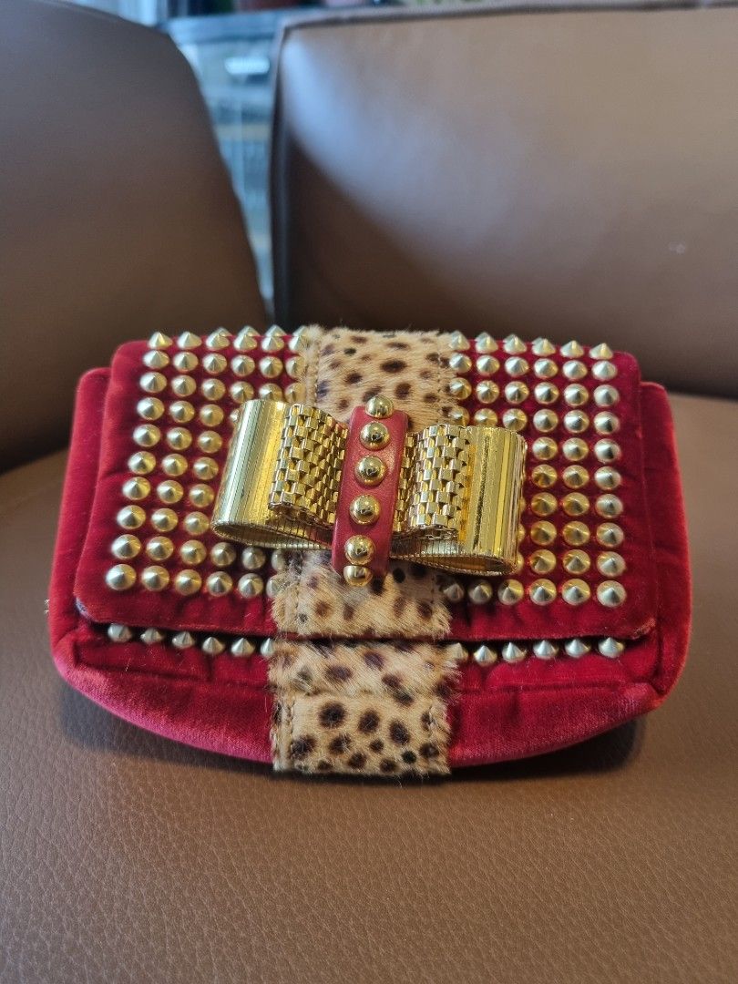 Christian louboutin spike bag sale