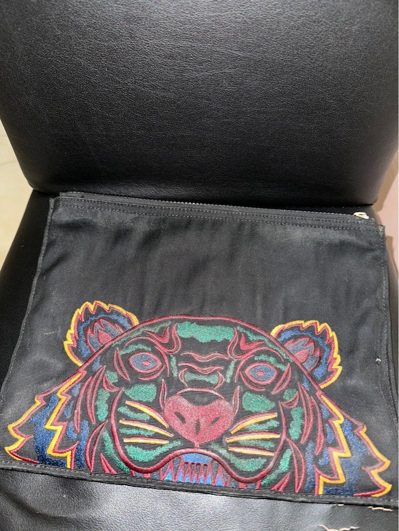 Clutch Kenzo Original, Barang Mewah, Tas & Dompet di Carousell