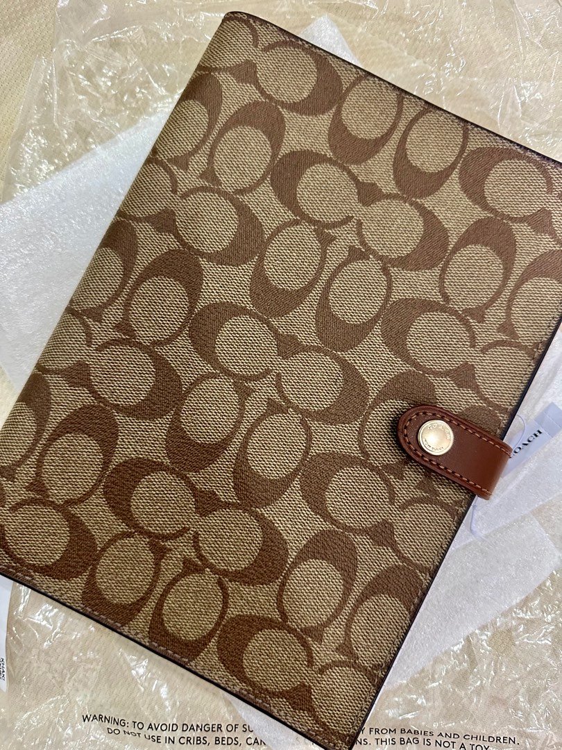 Coach Notebook, Luxury, Accessories on Carousell