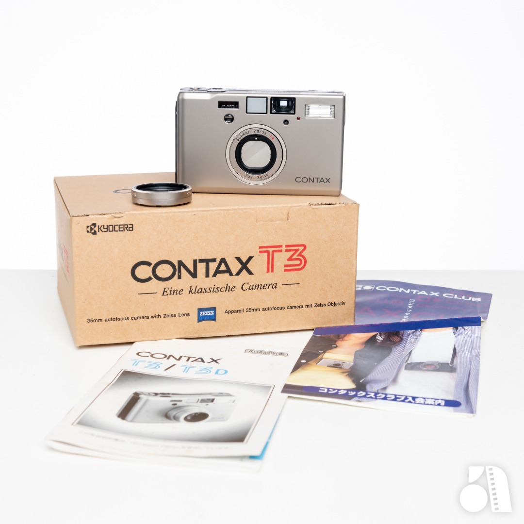 コンタックスT3D (CONTAX T3) チタンブラック - カメラ