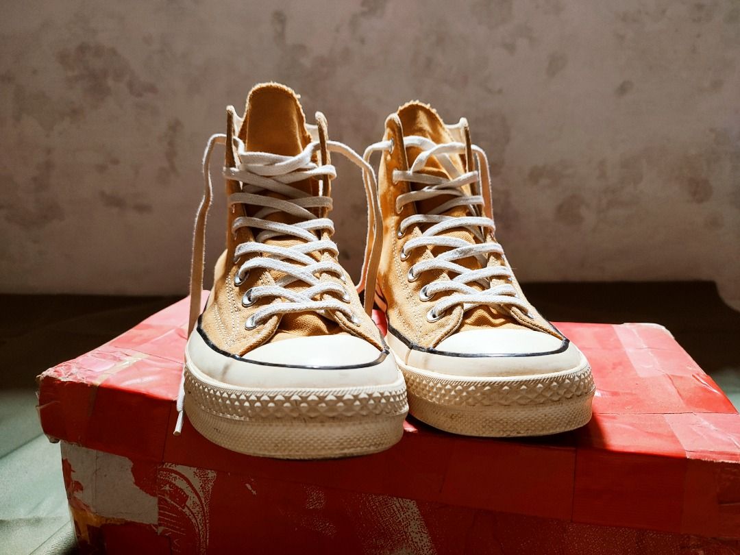 CONVERSE CHUCK TAYLOR 70S HI NON EGRET SUNFLOWER KUNING 138478C CONVERSE 70S BUKAN CONVERSE ONE STAR BLACK WHITE SECOND ORIGINAL