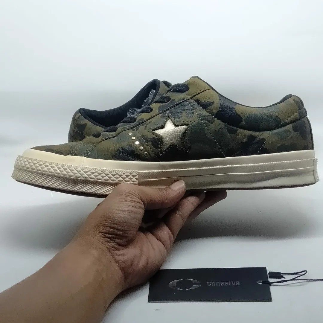 Converse one star ox camo size 39 insole 24 5 cm