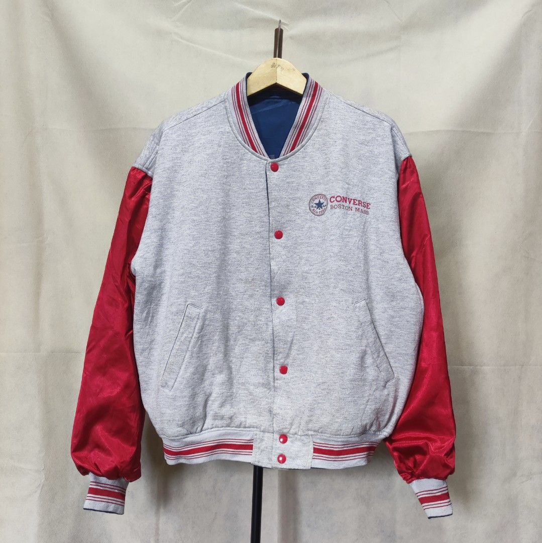 Converse reversible bomber jacket deals