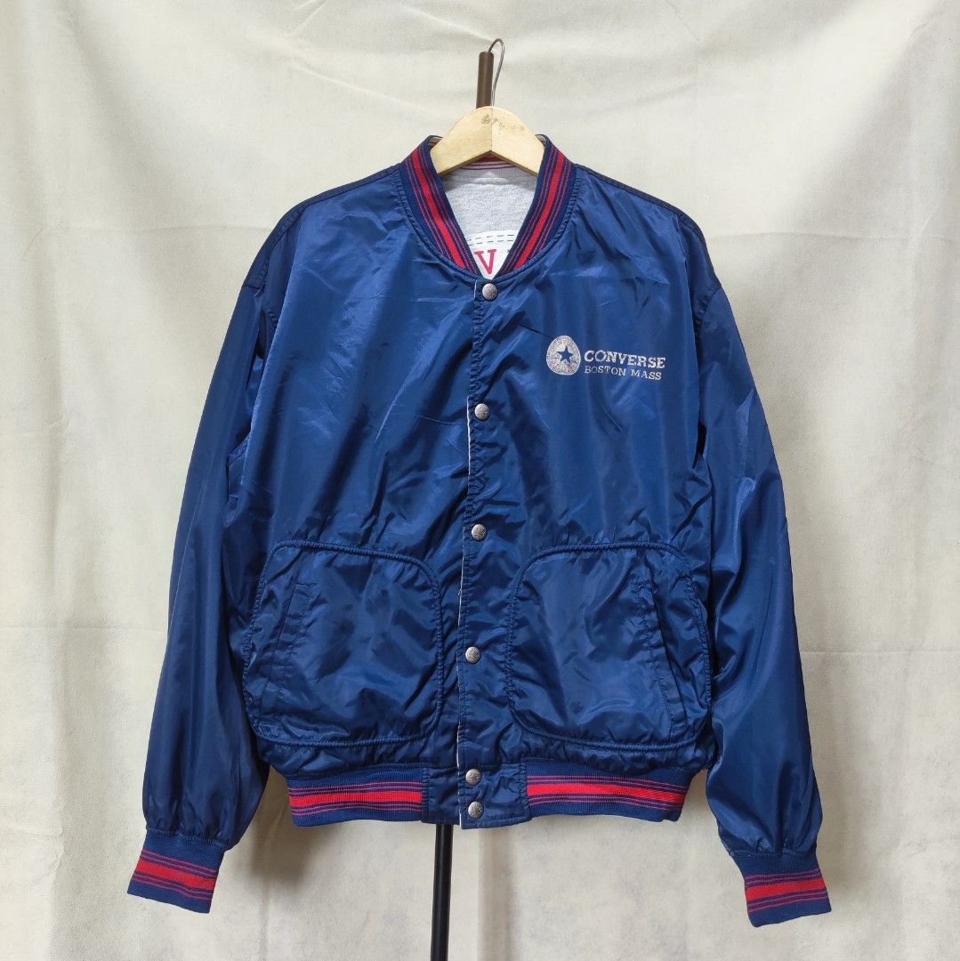 Converse reversible bomber jacket store