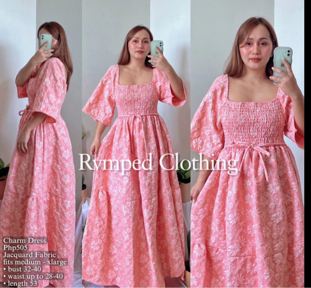 Coral Dress, Women's Fashion, Dresses & Sets, Dresses on Carousell
