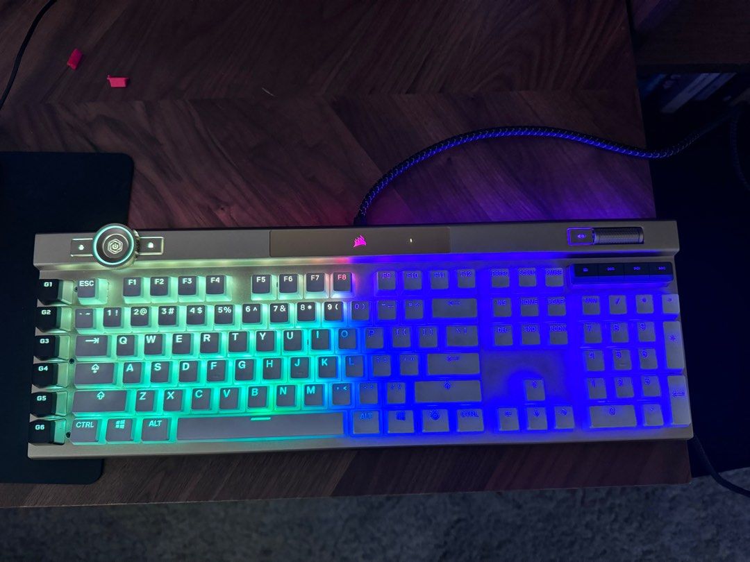 Corsair K100 RGB Keyboard (Gold), Computers & Tech, Parts & Accessories