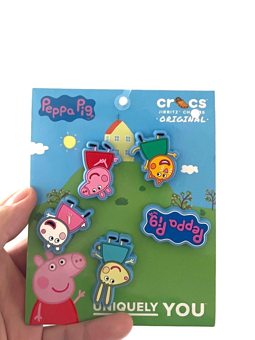Crocs Jibbitz Peppa Pig Set Carousell