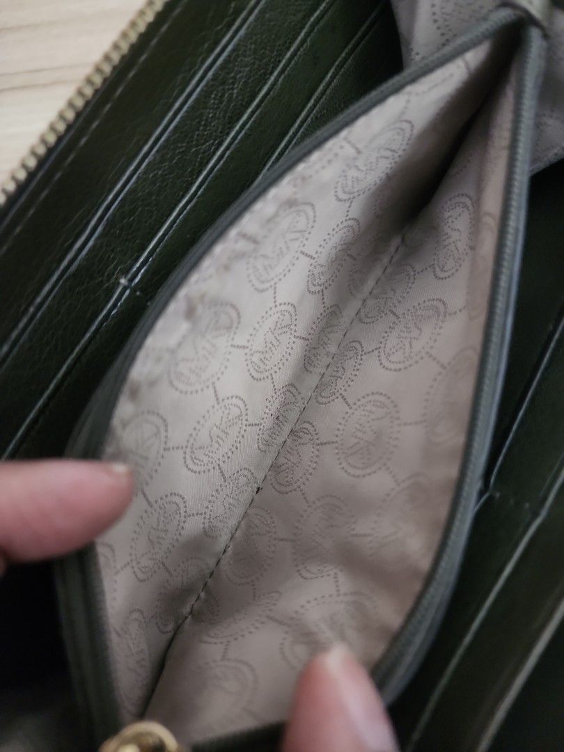Dark green michael kors purse store