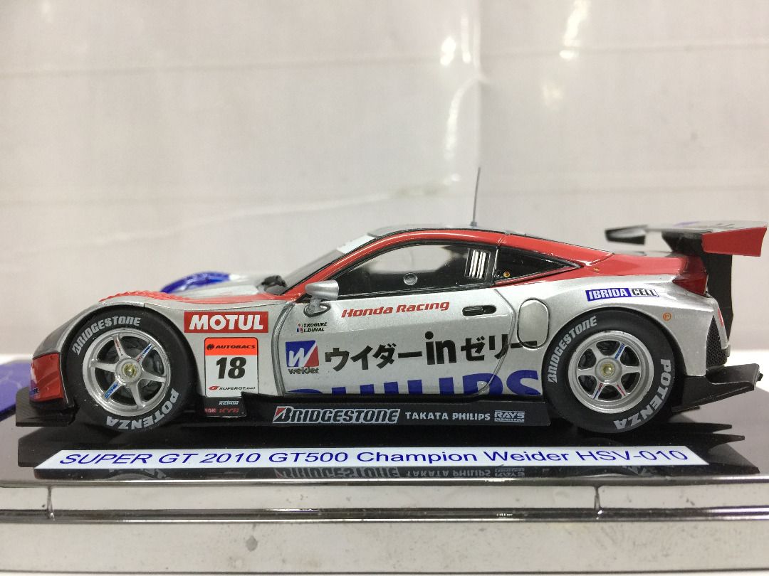 EBBRO SUPER GT500 2010 Weider HSV-010 ミニカー EBBRO SUPER GT500