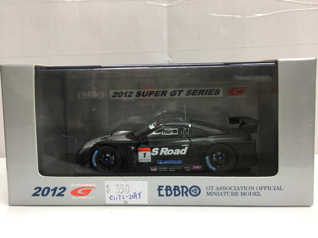 チャンピオンモデル ニスモ　NISMO モーラ NISSAN Road 2012 EBBRO 日産 Champion　エブロ REITO 1/43 SUPER #1 GT-R MOLA GT エスロード S