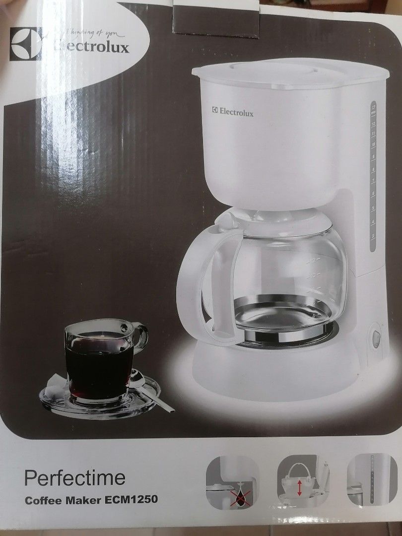 Electrolux Coffee Maker ECM1250, TV & Home Appliances, Kitchen