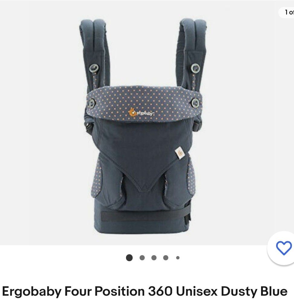 Ergobaby 360 carrier dusty blue sale