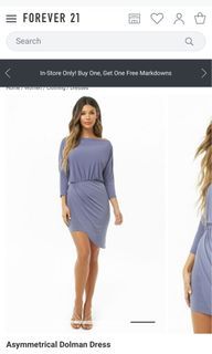 F21 Asymmetrical Dress