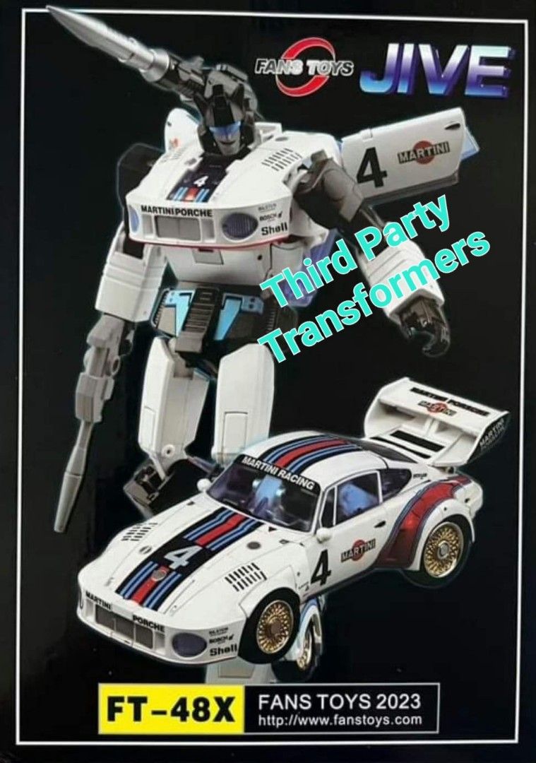 全新品限定版Fans Toys FT-48x FT 48X 48 X Jazz 爵士變形玩具合金金剛 