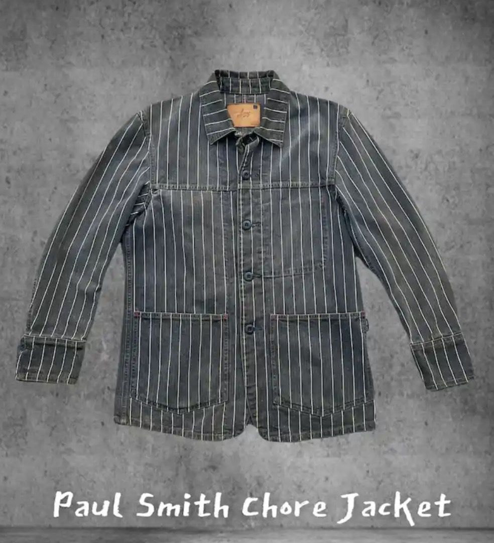 Fantastic rare Paul Smith Red Ear Japaese Brand Chore Jacket Men s Fashion Coats Jackets and Outerwear on Carousell