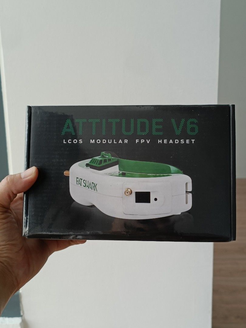 InstallmentAvailable FAT SHARK Attitude V6 LCOS FPV Headset