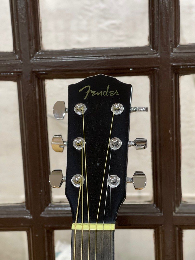 Fender Classic Design Guitar (Category: Musical Instruments) located in Makati City. Submitted by harvey412 (Listing ID 1269184767, Image 3). Description: Single-cutaway dreadnought body style • Fishman Classic Design pickup/preamp • Solid spruce top with scalloped “X”-bracing • Easy-to-play neck with rolled fingerboard edges • Hand orientation: Right With CNB guitar bag With Jimi Hendrix strap With extra guitar strings With free guitar pick Like