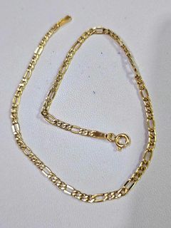 Figaro Anklet in Saudi Gold 18 K ✨
