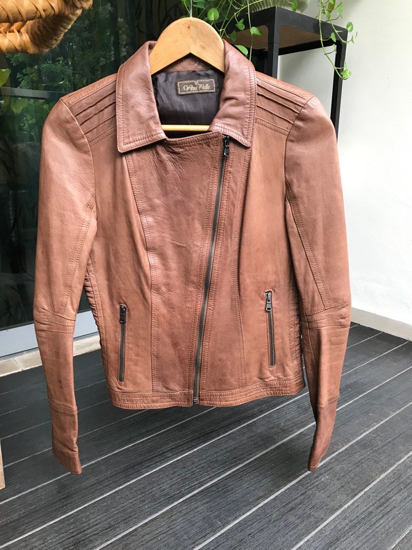 Buy the Pellacci Men Black Italian Leather Jacket Sz 2XL | GoodwillFinds