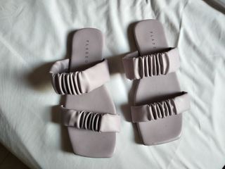Fladeo lilac sandal flat/korean look